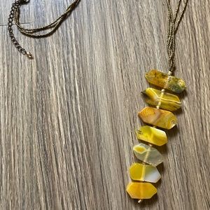 Citrine necklace
